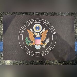United States District Court Seal Poster